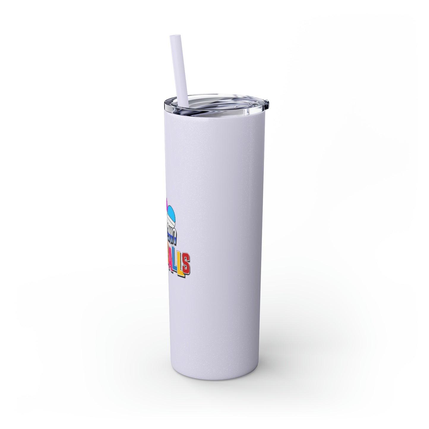 Skinny Tumbler with Straw, 20oz