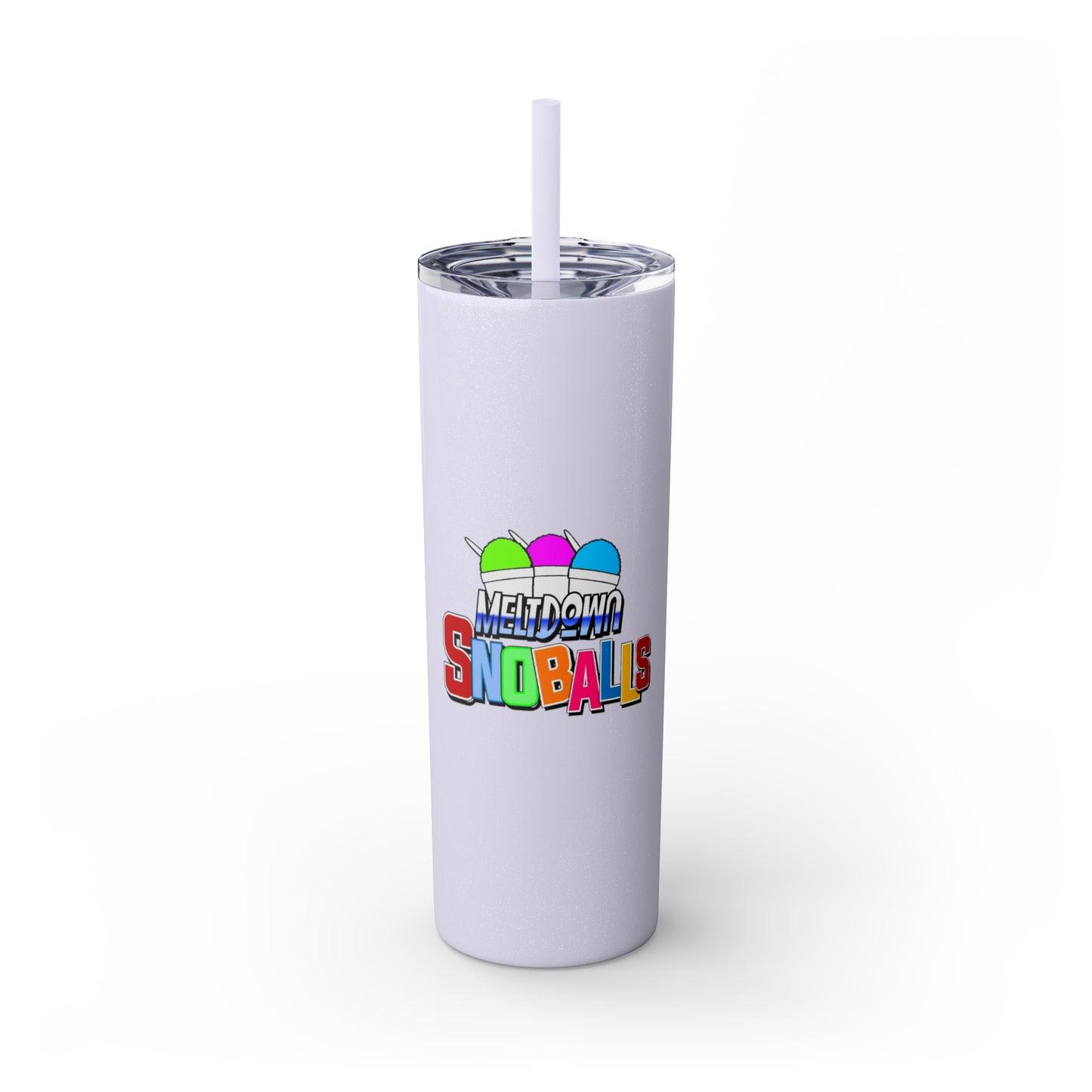 Skinny Tumbler with Straw, 20oz