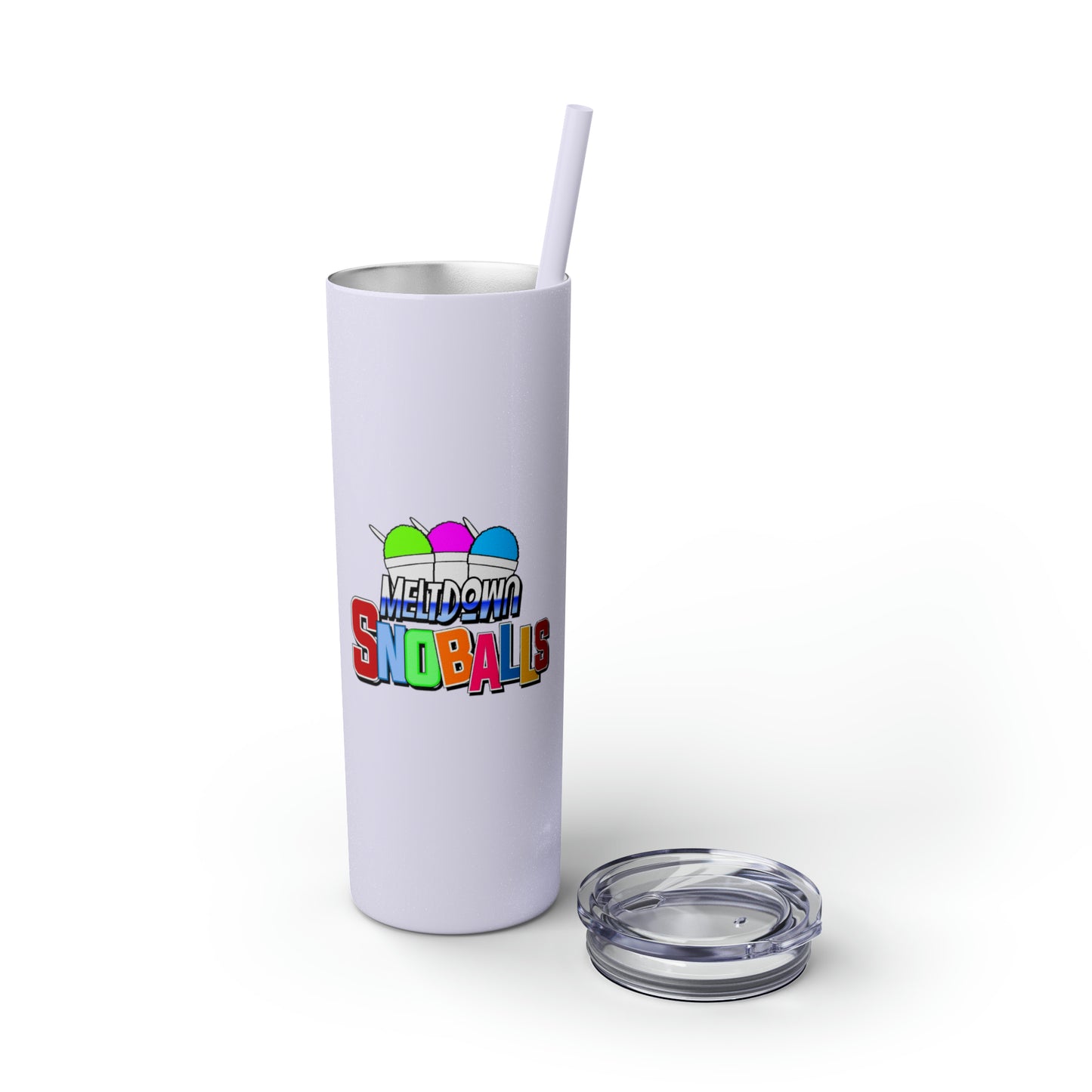 Skinny Tumbler with Straw, 20oz