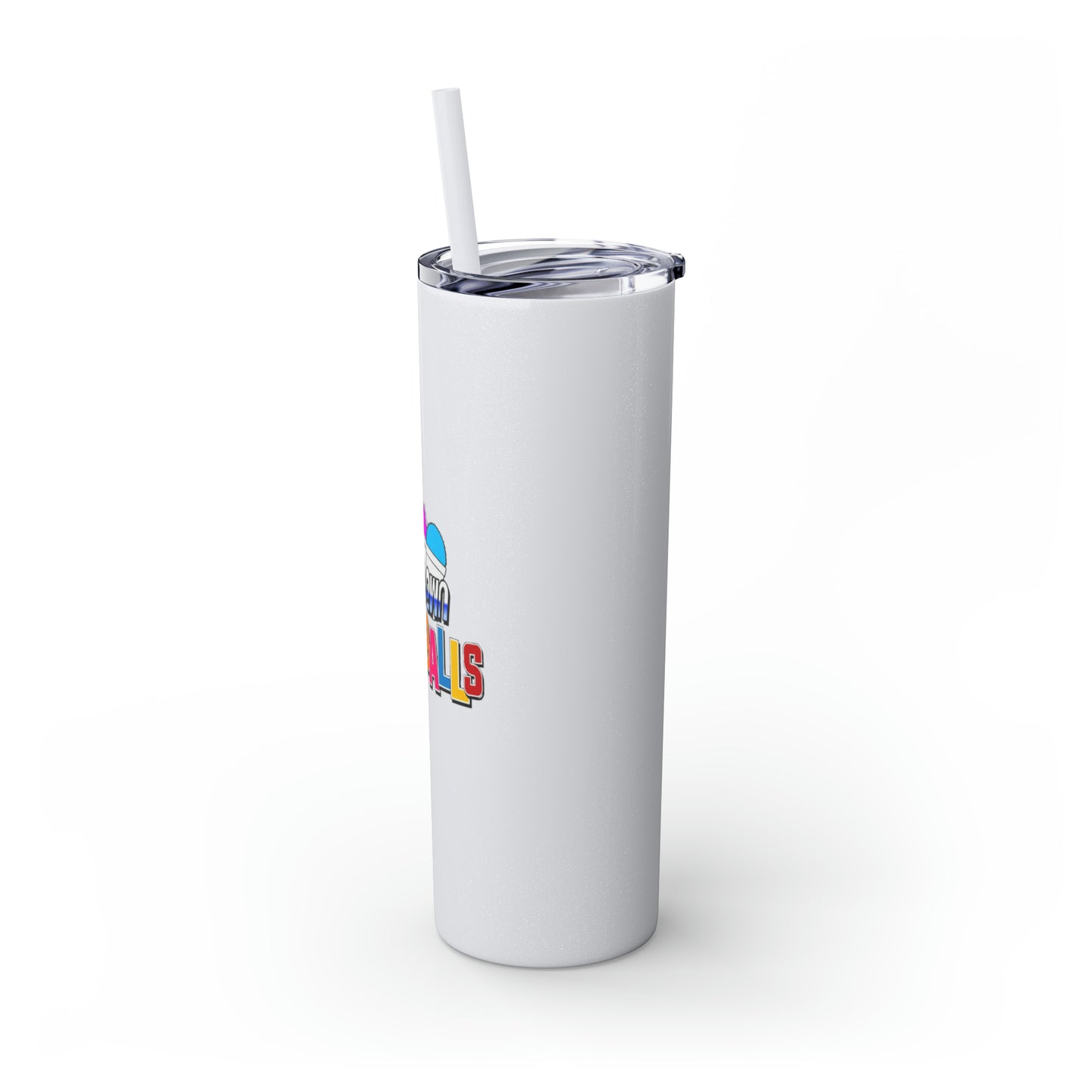 Skinny Tumbler with Straw, 20oz