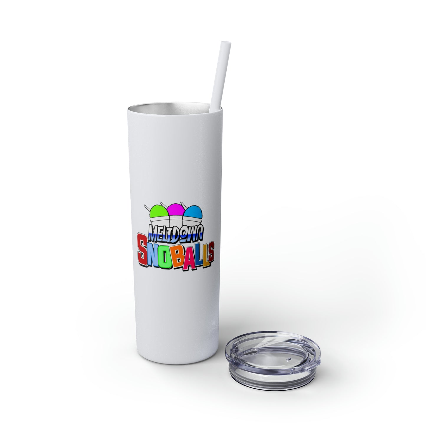 Skinny Tumbler with Straw, 20oz